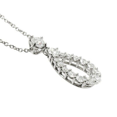Open Diamond Loop necklace in platinum | Harry Winston | The Jewellery  Editor