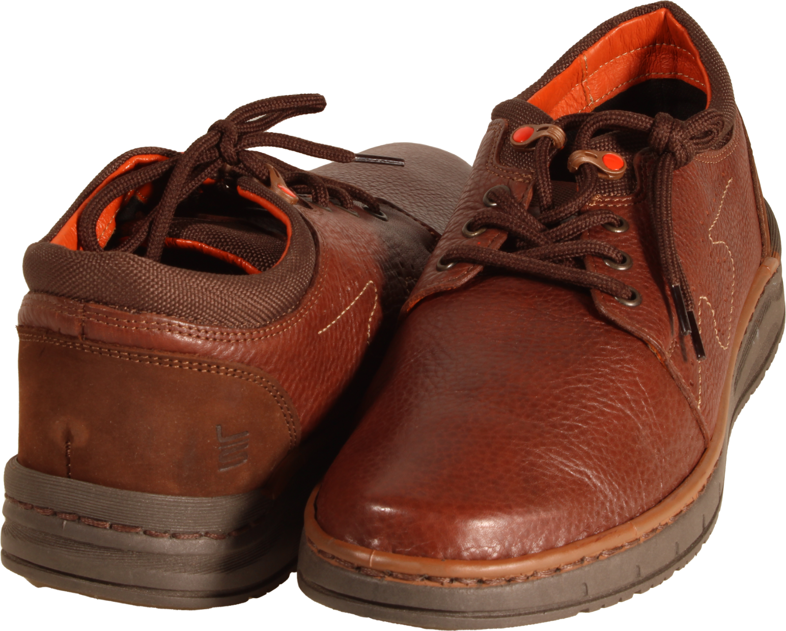 SAOLA Sneaker casual Oxford Lobo Solo da uomo in pelle mogano taglia USA 12 5