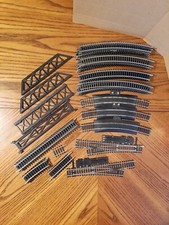 Vintage Bachmann Tyco Atlas Railroad Rerailer Curved Straight Track Lot Of 49