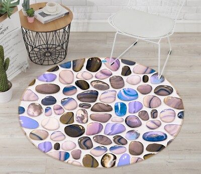 3D Precious Pebbles NBC493446 Game Rug Mat Elegant Photo Carpet Mat ...