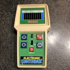 handheld football game 1980s