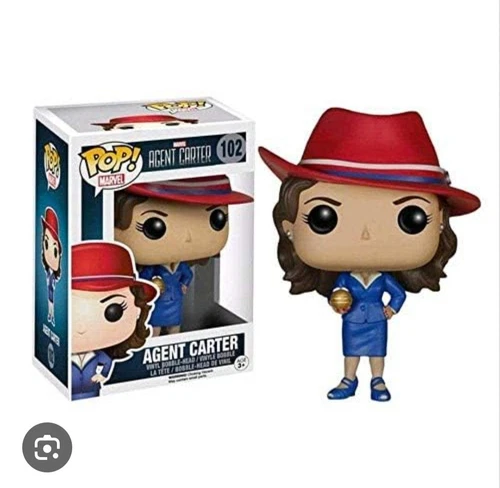 Funko Pop! Vinyl: Marvel - Agent Peggy Carter (w/ gold orb) - Hot Topic...