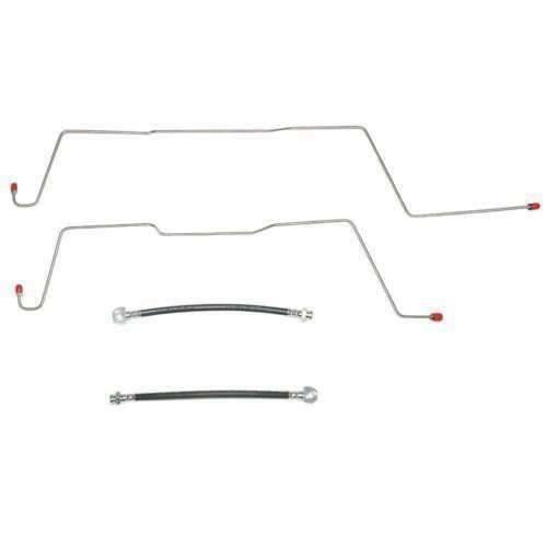 0104 Ford F150 Rear Axle Brake Line Kit SVT Lightning Stainless Steel