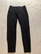 Athleta Stellar Trousers, Black, Size 4, Preowned 