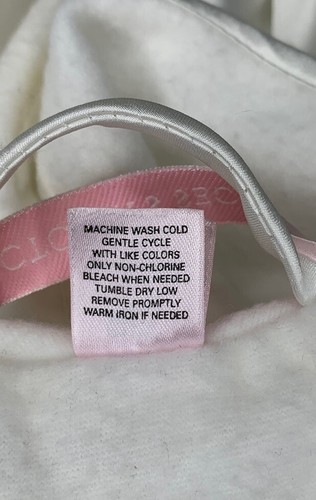 NWT VICTORIA'S SECRET White Satin -Fleece Lined Long Robe Women’s Size M/L New - Picture 11 of 12