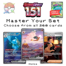Pokemon 151 - Choose Your Card - Scarlet & Violet - US Seller - Free Shipping