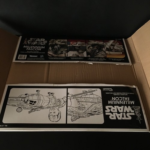 Star Wars 2012 ToysRus Exclusive Millennium Falcon LEER Karton Art NUR flach geschnitten - Bild 17 von 18