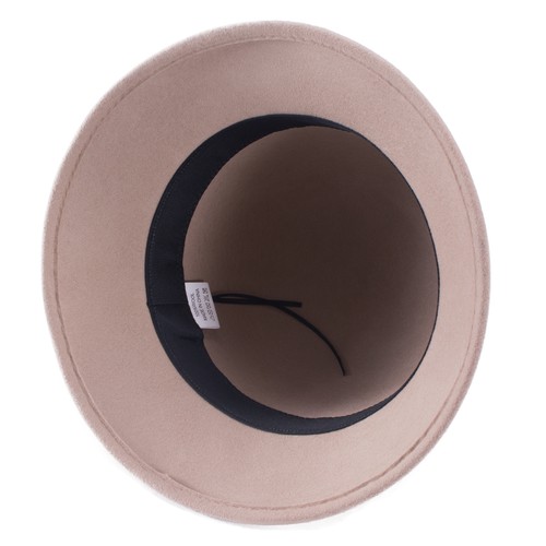 Womens Cloche Bucket Wide Brim Block Untrimmed Wool Tribal Felt Hat Base T287 - Picture 7 of 31