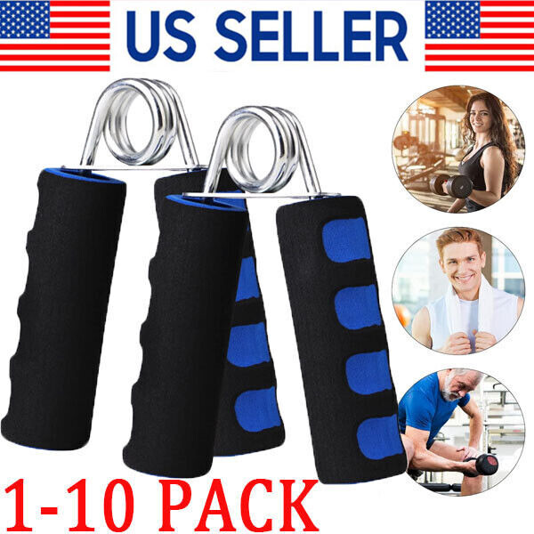 Hand Grip Strength Power Trainer Gripper Strengthener Gym Exerciser Hard Trainer