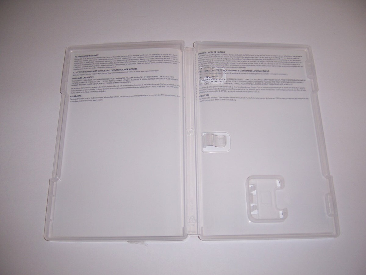 Replacement Authentic Box Case Nintendo Switch for Resident Evil
