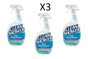 Scrub Free Clean Shower Daily Shower Cleaner 3x 32 Oz Spray Ships Free Ebay