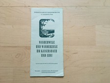 Mapa Szlaki turystyczne Obszar wakacyjny 7061 Kaisersbach i Ebni See ok. A3 złożona