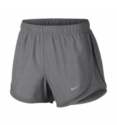 Nike Shorts Womens Small Gray Dri-Fit Running Athletic Casual Outdoors Ladies