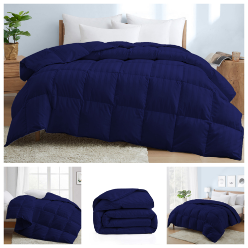 3 PCs Comforter Set Down Alternative 400 GSM Egyptian Cotton Multiple Colors - Picture 273 of 312