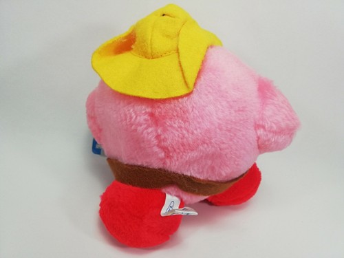 Cowboy Kirby Plush Takara 1993 Japan Nintendo tagged - Picture 5 of 8