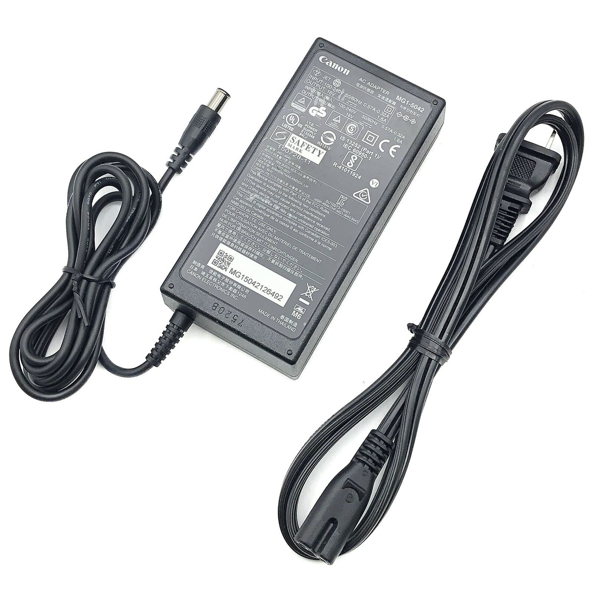 NEW Genuine Canon MG1-5042 AC/DC Power Supply Adapter 16V 1.6A 25W
