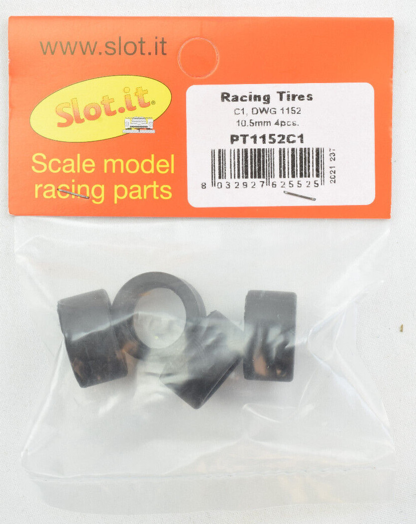 Шина Slick Compound C1 с прорезью 19x10,5 мм - Lola Aston DBR1-2 и B12 задняя PT1152C1