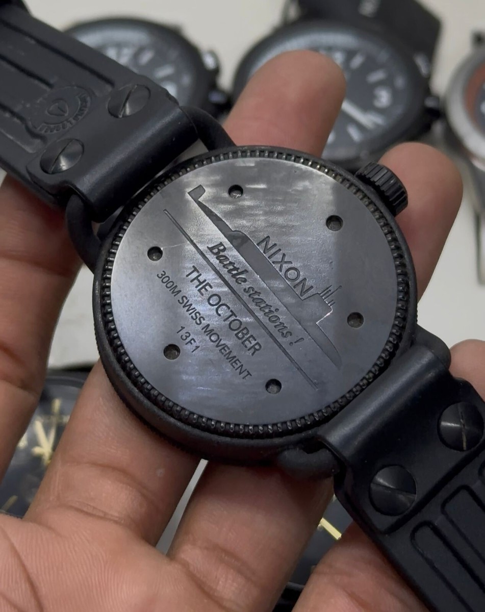 Nixon battle stations ! the october 300M swiss movement 13F1 | eBay