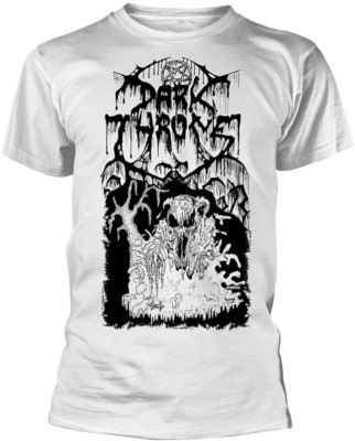 Darkthrone Band White T-Shirt Cotton Unisex S-5XL Short Sleeve KK214