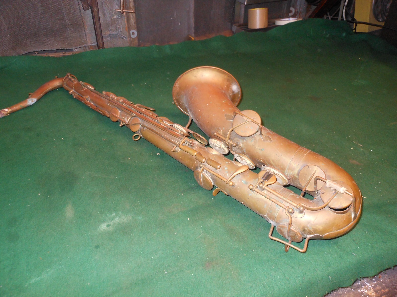VINTAGE BUFFET CRAMPON EVETTE & SCHAEFFER CARL FISCHER TENOR SAXOPHONE