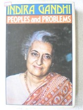 Indira Gandhi Peoples And Problems Rare Book India 1982
