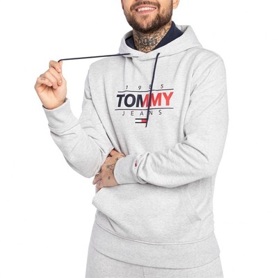 Sweatshirts Universal Men Tommy Hilfiger Tjm Essential DM0DM11630PJ4 Grey