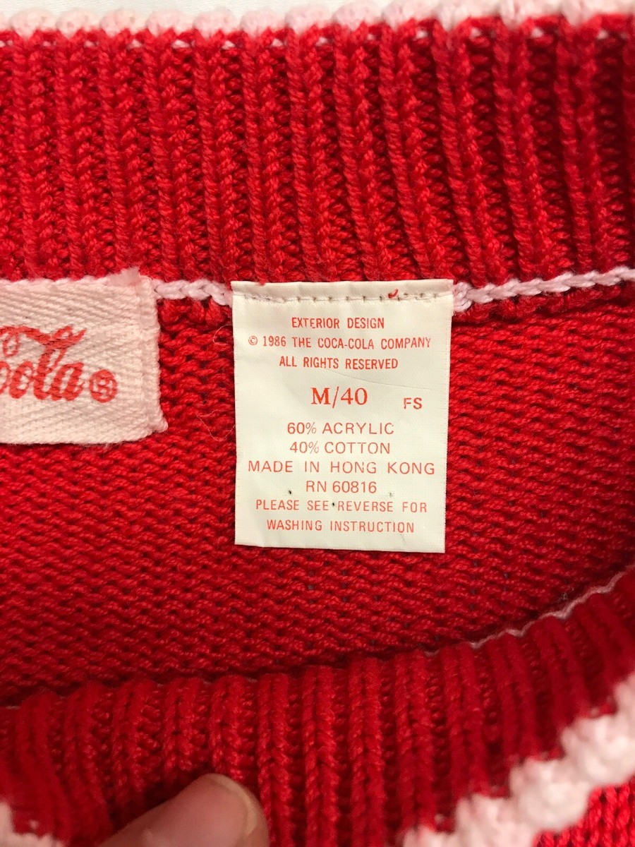 【SALE】古着“CocaCola” Vintage Argyle Knit Productcopy2-1-2022-11-