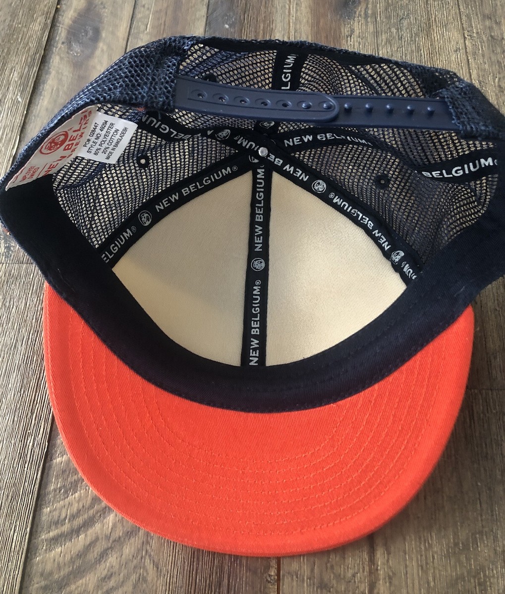 Set of 2 New Belgium Brewing Mesh Trucker Snapback Hats/Caps *Fat