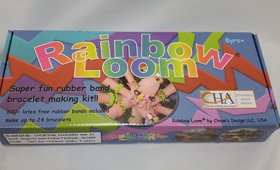 New Original Rainbow Loom Set Kit Rubber Band Bracelets Necklaces Rings