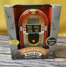 Soundesign British Hits Jukebox Alarm Clock with Songs and Melodies 