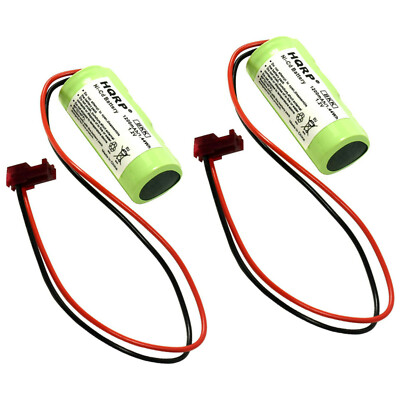 2-Pack HQRP Exit Light Battery for Lithonia ELB1P201NB ELB1P201N2 ELB1P2901N
