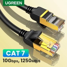 UGREEN CAT 7 Ethernet Cable 10Gbps RJ45 High Speed Gigabit LAN Code 20m Lot 1Pcs