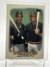 1988 Topps TIFFANY Baseball Card Pirates Leaders #231 Mint FREE SHIPPING