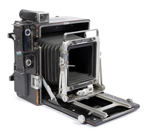 Graflex speed graphic 4X5 field camera body for parts AS IS #0681
