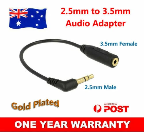 2.5mm Male Computer Audio Cables & Adapters