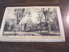 ANTIQUE - FOLD OUT - 13 PHOTO SOUVENIR ALBUM  - PHILADELPHIA PA  -   POST CARD 