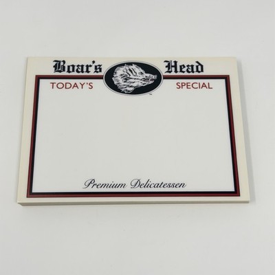 Boar's Head Today's Special Static Cling Deli Window Sign Lot Of 3