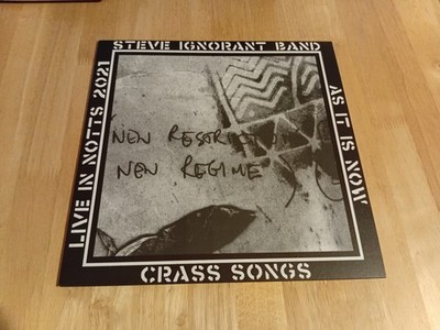 STEVE IGNORANT BAND - LIVE IN NOTTS 2021 OVER186LP HYPER RARE NO. 68 OF 300 NM/M