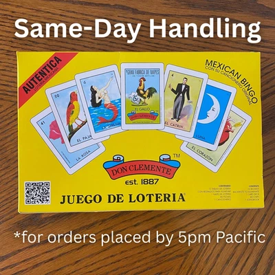 Don Clemente Authentic Loteria Card Game Gift Box Set