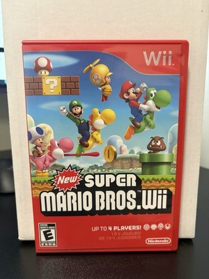 New Super Mario Bros Wii CIB Tested