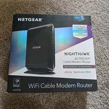 NETGEAR Nighthawk Modem Router Combo C7000 - AC1900 WiFi Speed | DOCSIS 3.0