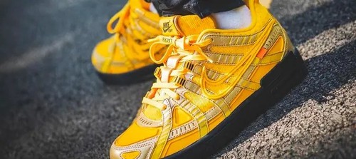 Größe 12 Nike Air Rubber Dunk x Off-White Low University Gold - Bild 4 von 19