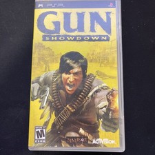 Gun Showdown (Sony PSP, 2006) CIB with manual