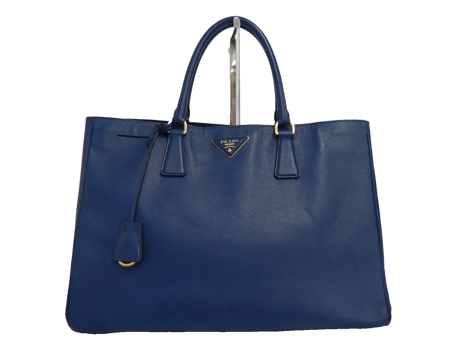 Auth ML60 Prada Galleria Tote Bag Saffiano Gold Hardware from Japan