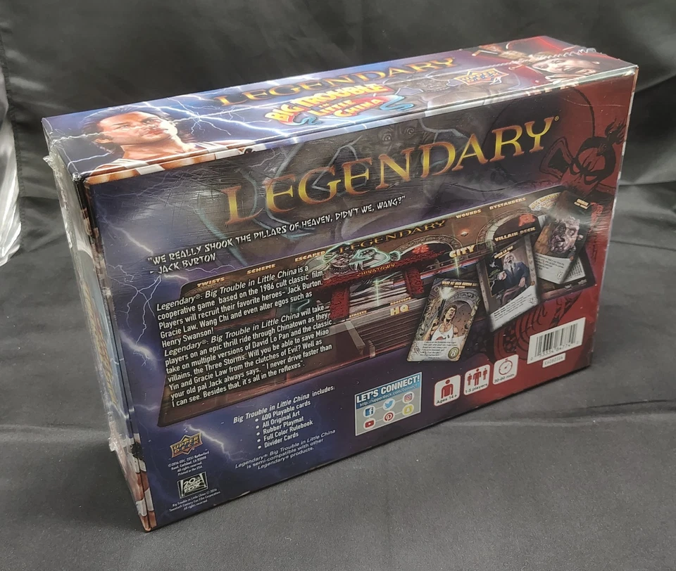 Legendary: Big Trouble in Little China игра от Upper Deck -- новая в упаковке - Изображение 2 из 2
