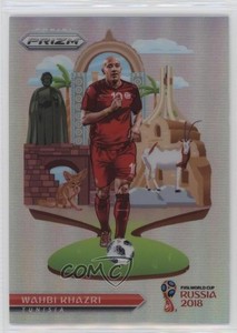 2018 Panini Prizm World Cup National Landmarks Wahbi Khazri #NL-30