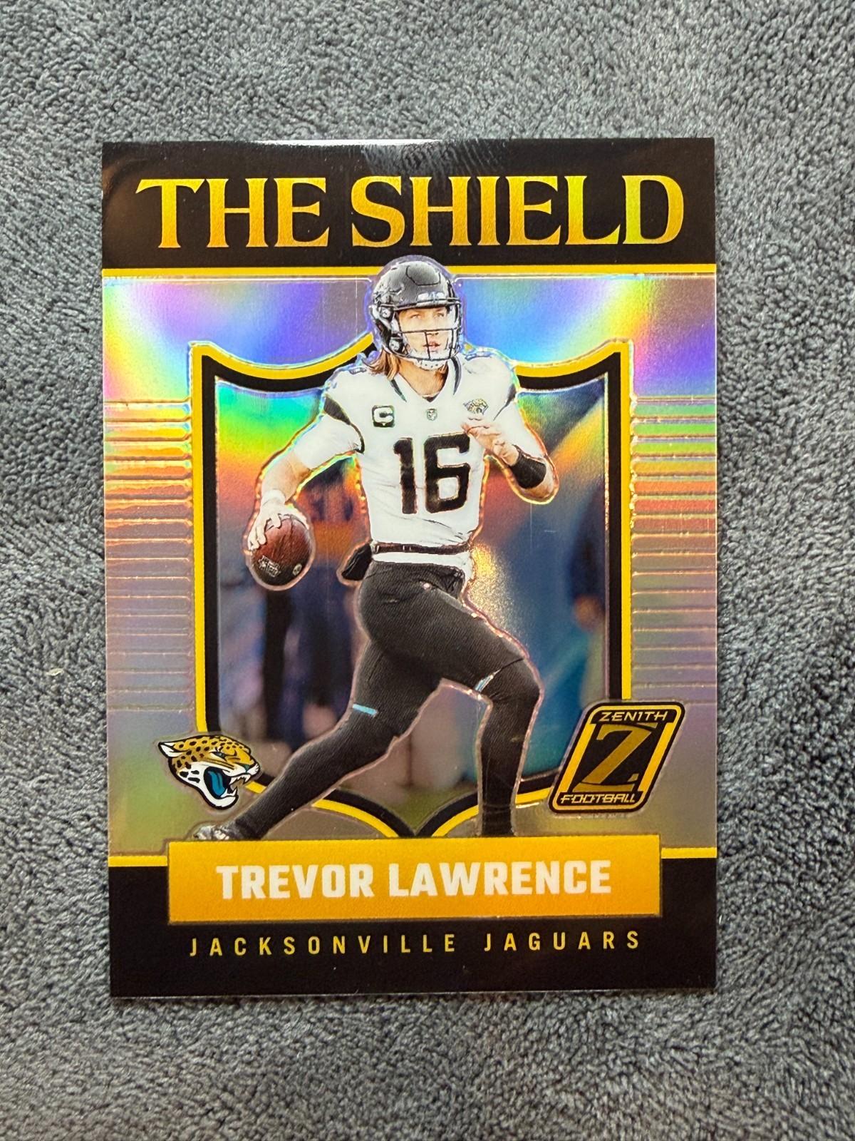 2024 Panini Zenith Trevor Lawrence The Shield #14 Prizm SP Jax Jaguars