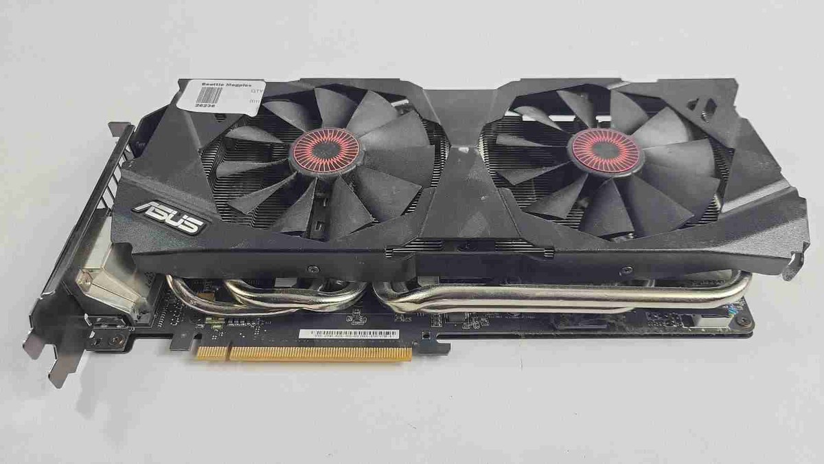 美品 ASUS GeForce GTX 980 GTX980 ASUS GeForce GTX 980 4GB GDDR5 Graphics Card STRIX-GTX980-DC2OC