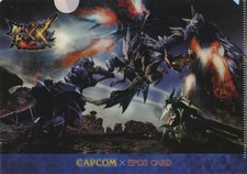 Capcom Monster Hunter X Original A5 Clear File Folder Collection