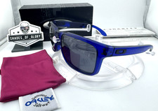 OAKLEY HOLBROOK CRYSTAL BLUE W/ GREY SUNGLASSES 2014 RELEASE OO9102-29 NEW RARE